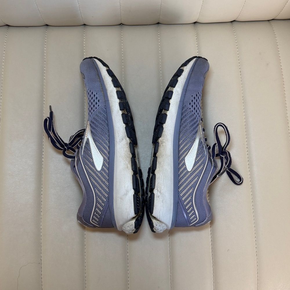 Brooks ghost 12 running shoes size 6 women’s blue purple silver - Picture 7 of 13